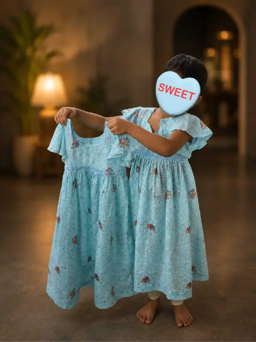 Kids Cotton Dress (4–5 Years)