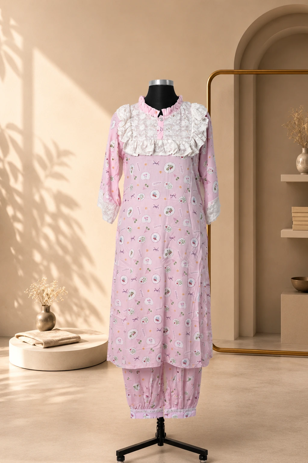 2 piece long kurti set
