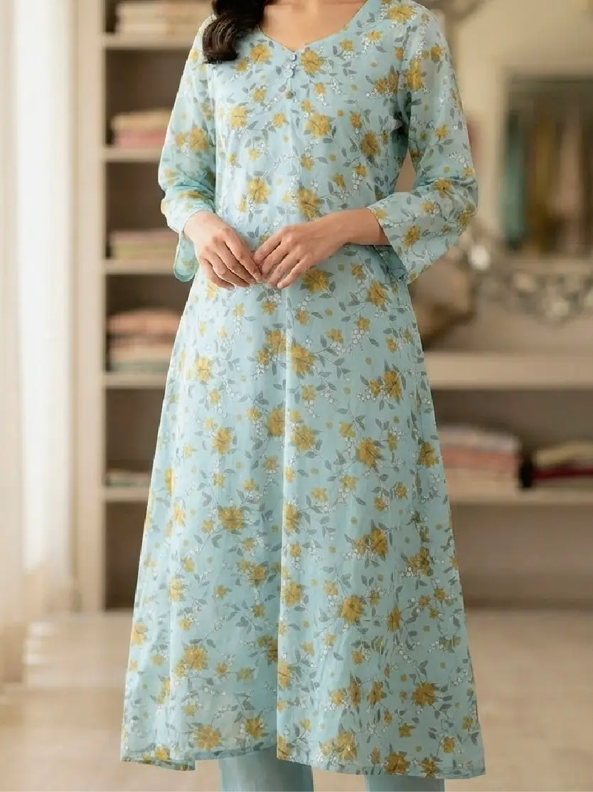 1 Pieces Long Kurti
