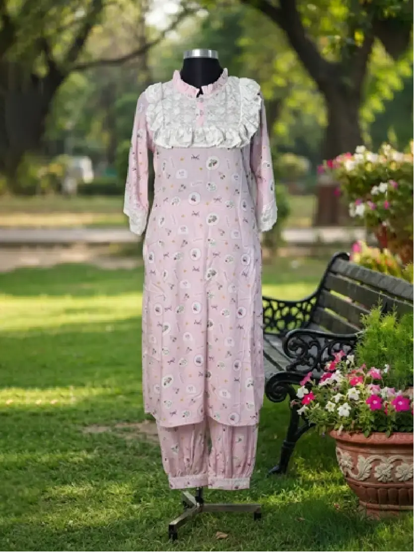 2 piece long kurti set
