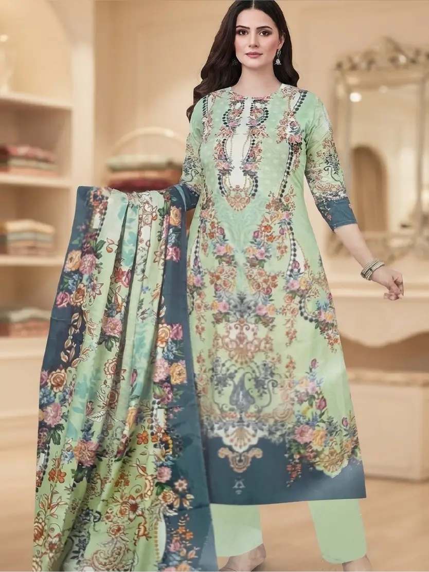 Three Piece – Pure Cotton