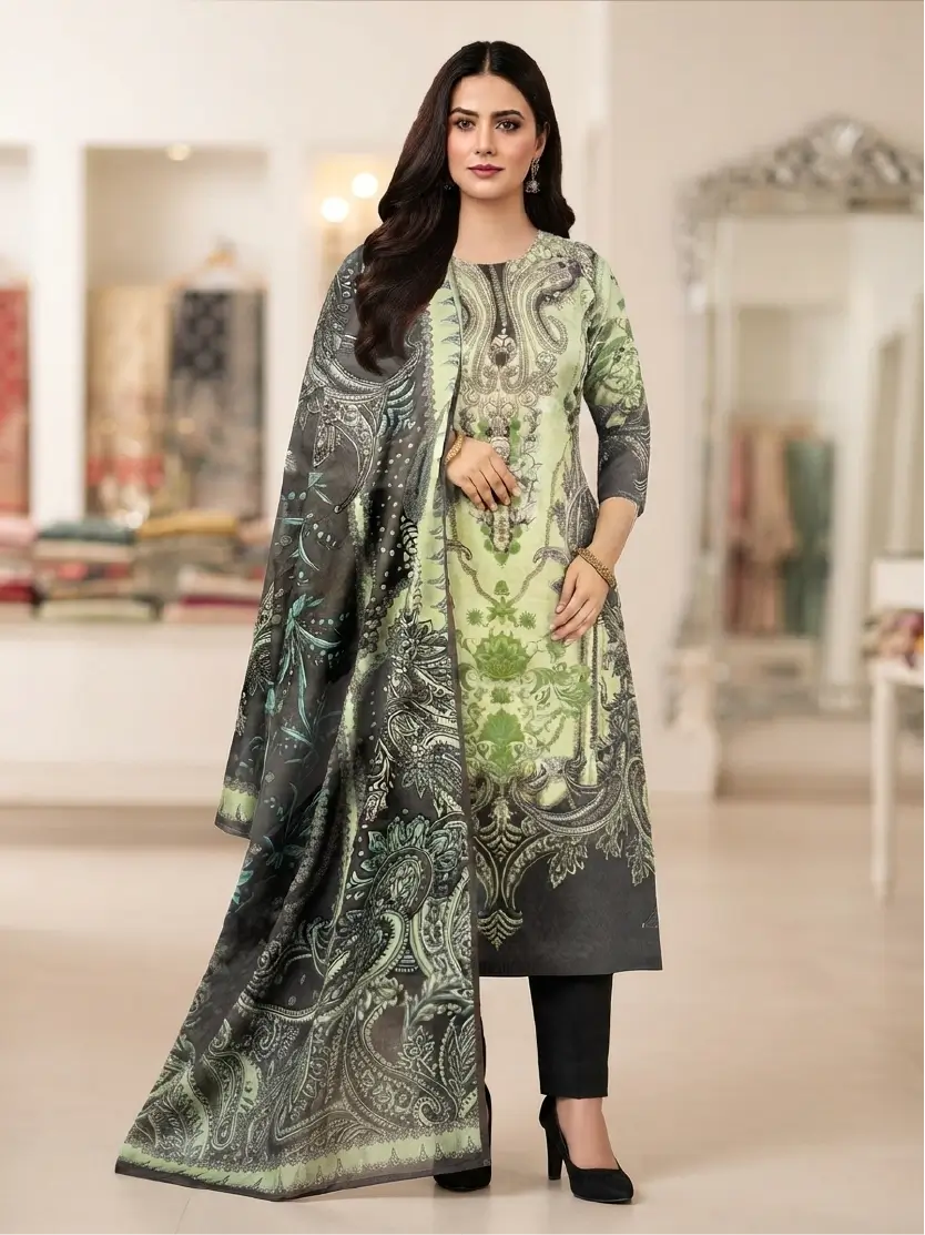 Three Piece – Pure Cotton