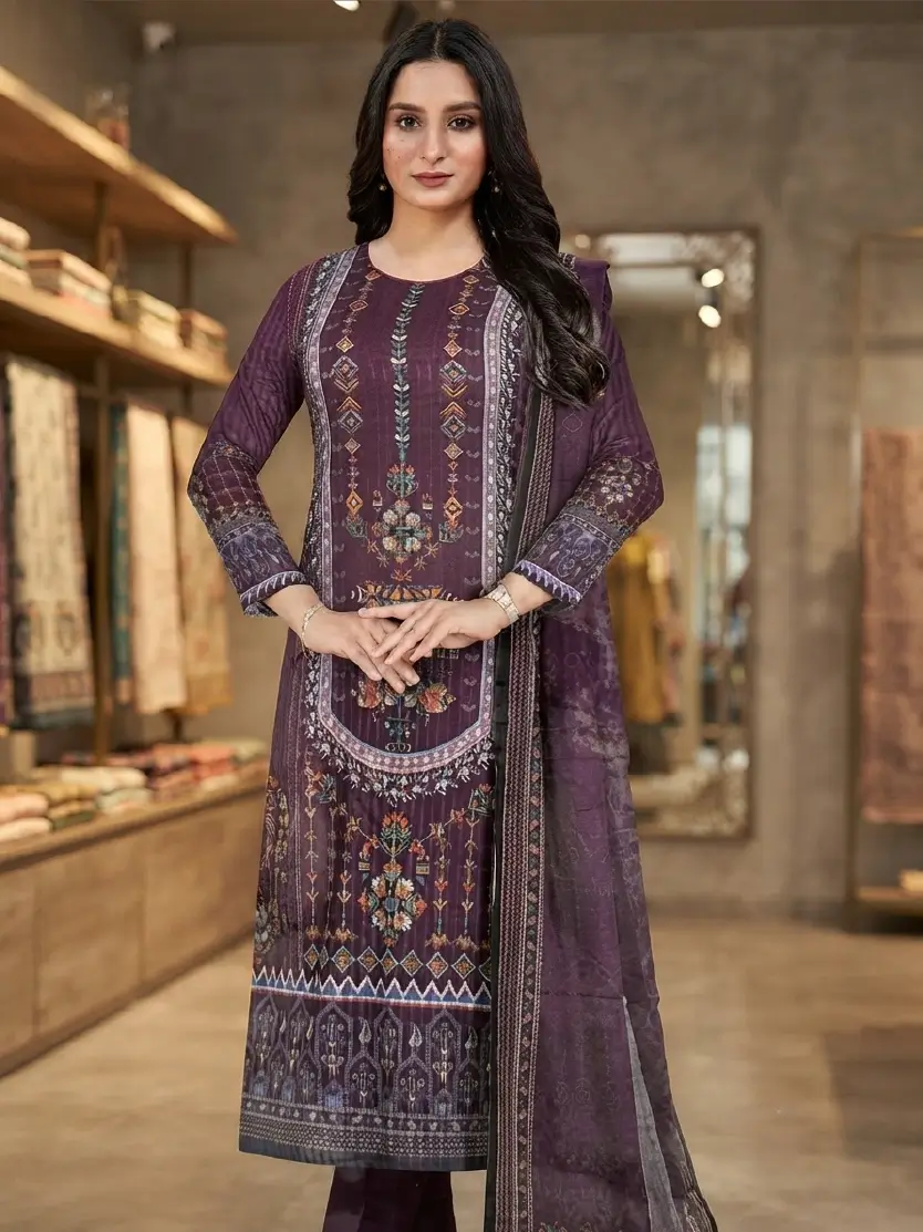 Three Piece – Pure Cotton